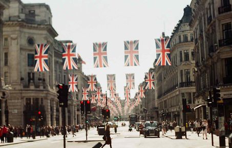 A view of Oxford Street 