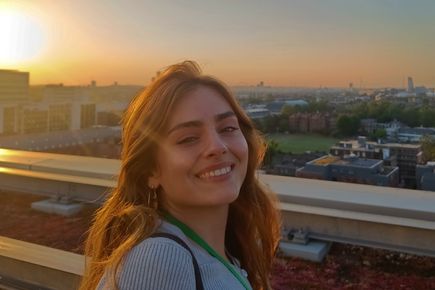 portrait of PhD student representative Katarina Piponi