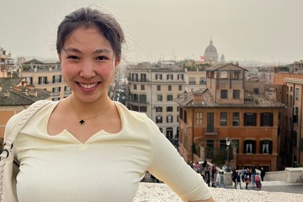 portrait of student representative Tianyu Wen