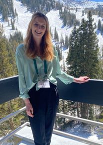 portrait of DTP student representative Katie Sharrocks