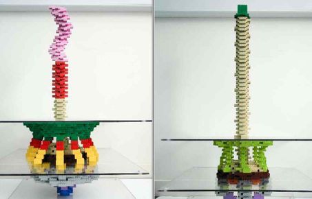 Lego models at the Imperial Festival