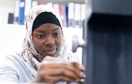 PhD lab work at white city