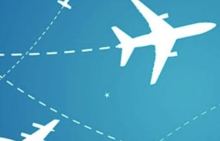 a plane flying
