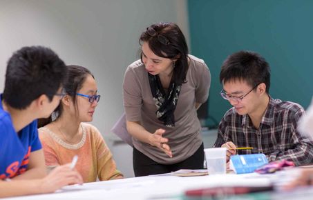Students in a class at the Centre for Academic English