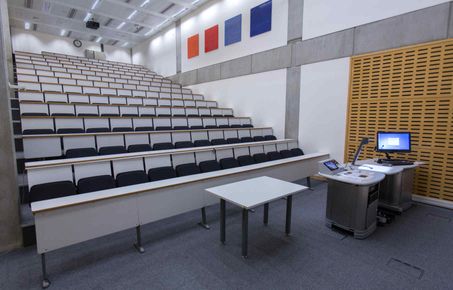 Empty lecture theatre