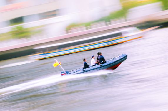 Speed boat by Kit Suman