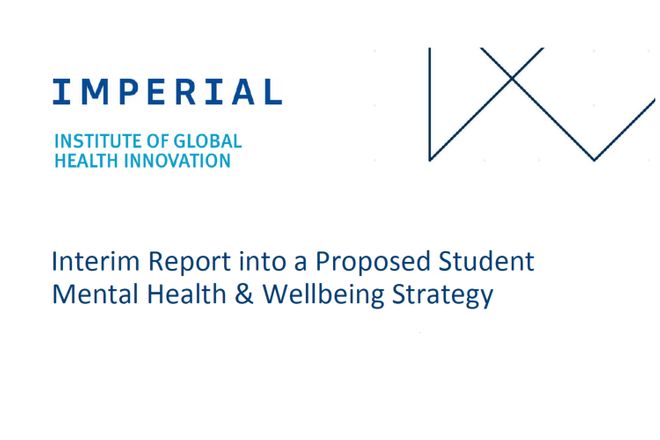Interim report into student mental health and wellbeing, IGHI Education