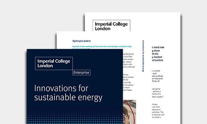 Front cover of the sustainable energy e-book