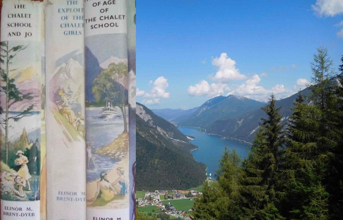 Chalet Girls books and Lake Achensee