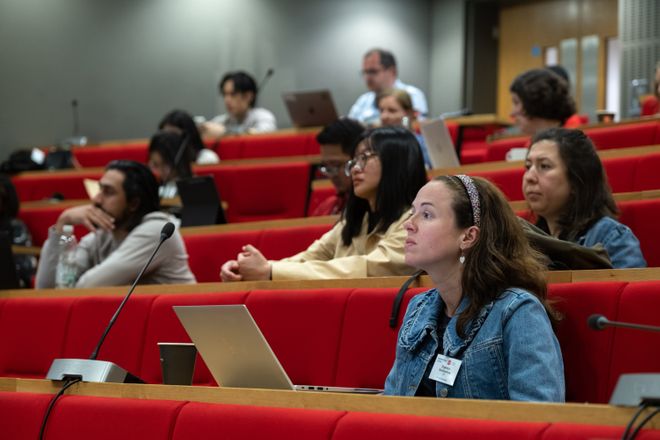 Students attending the DSI Squared symposium 2023