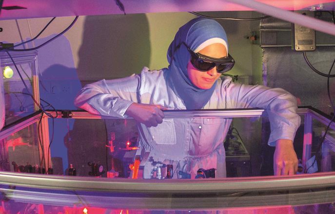 PhD student Noura Zamzam