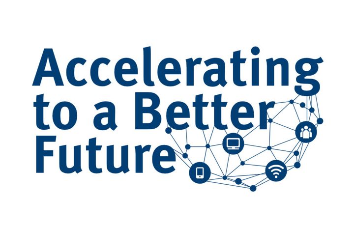 Accelerating to a Better Future logo