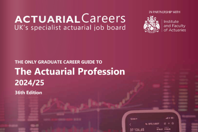 Inside Careers guide to The actuarial profession