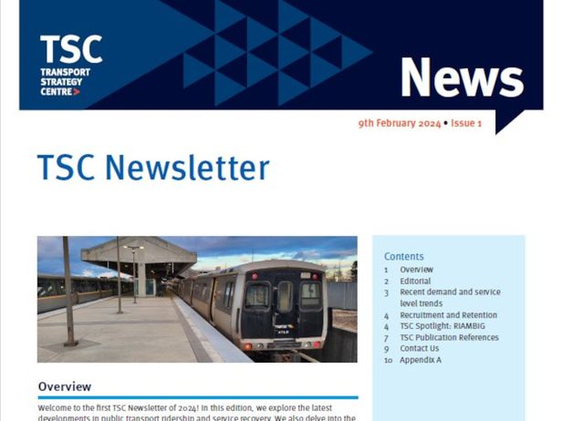 An image displaying the TSC Newsletter February 2024 Edition.