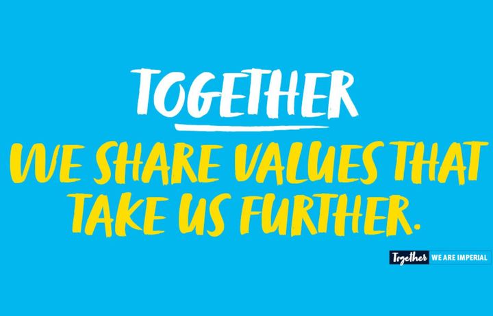 Together we share values that take us further
