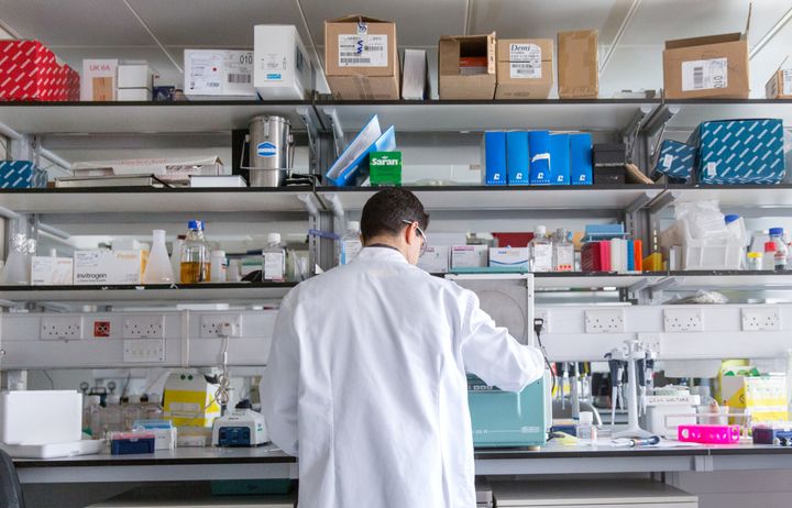 A researcher in Imperial's National Heart and Lung Institute