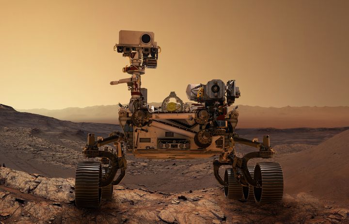 The Mars Perseverance rover