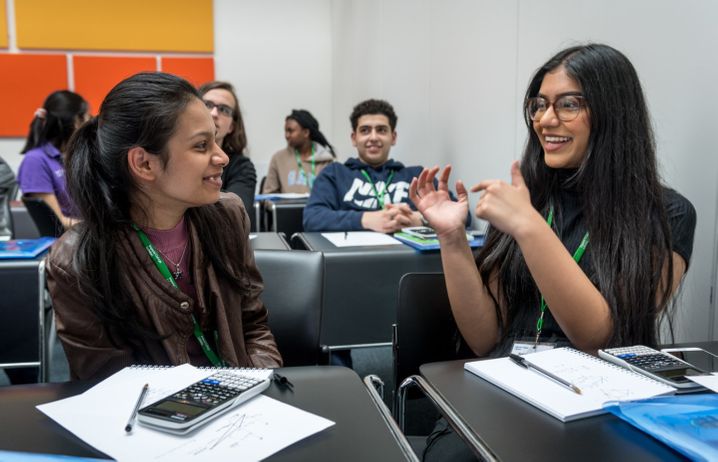 Students in Year 11 STEM summer school