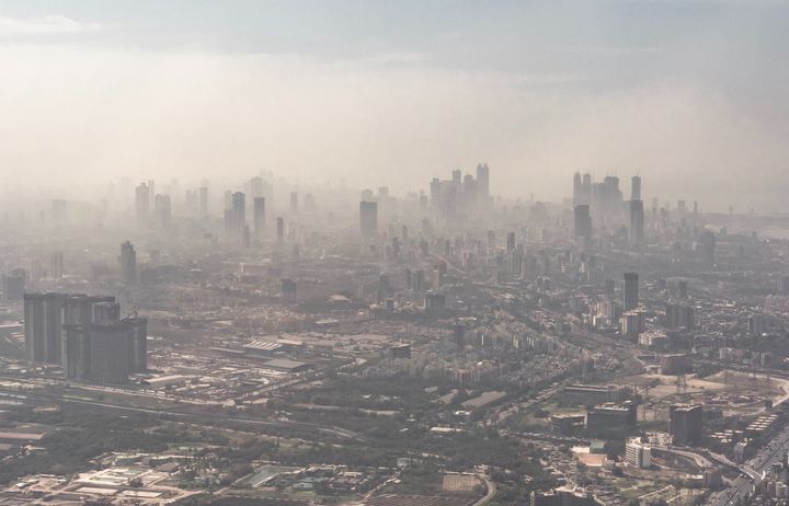 City clouded by pollution