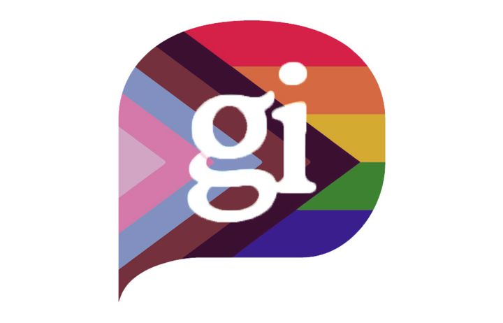 gi in rainbow logo