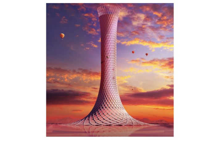 solar cyclone tower