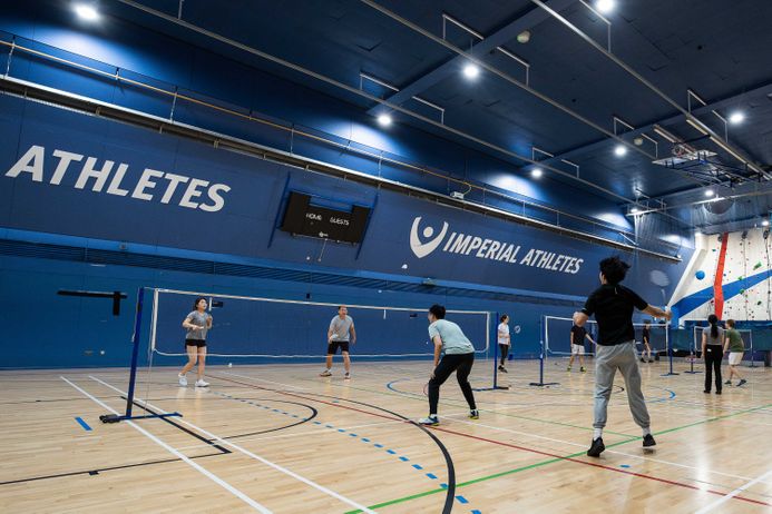 Just Move badminton session