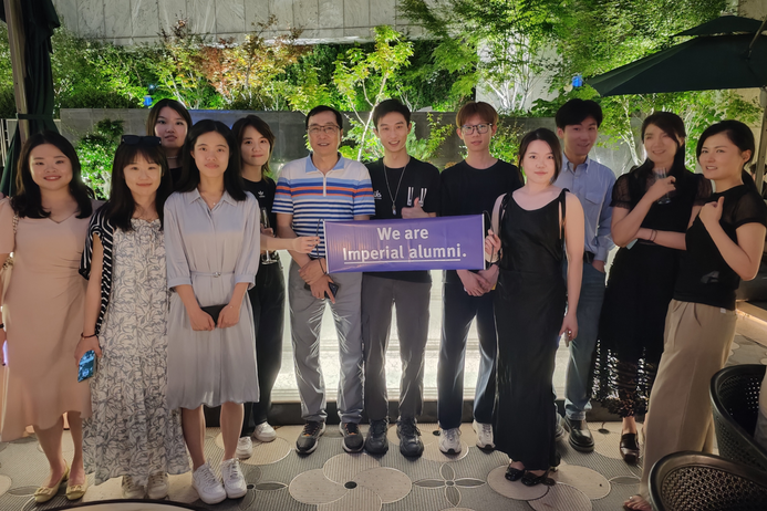 Group image of alumni at Global event in Beijing 2024