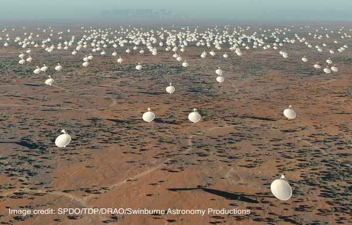 Square kilometre array experiment telescope