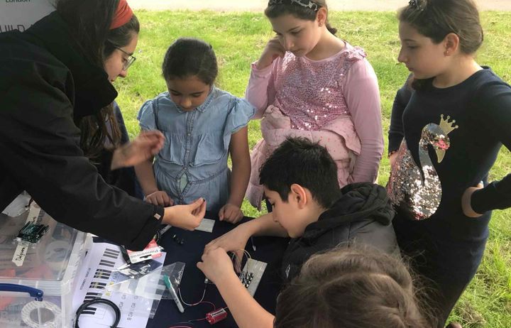 Children at the Little Wormwood Scrubs Family Day