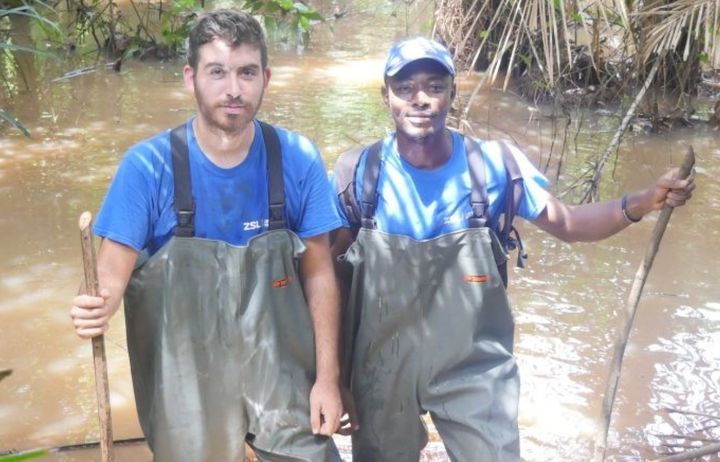 Wildlife conservationist Rikki Gumbs