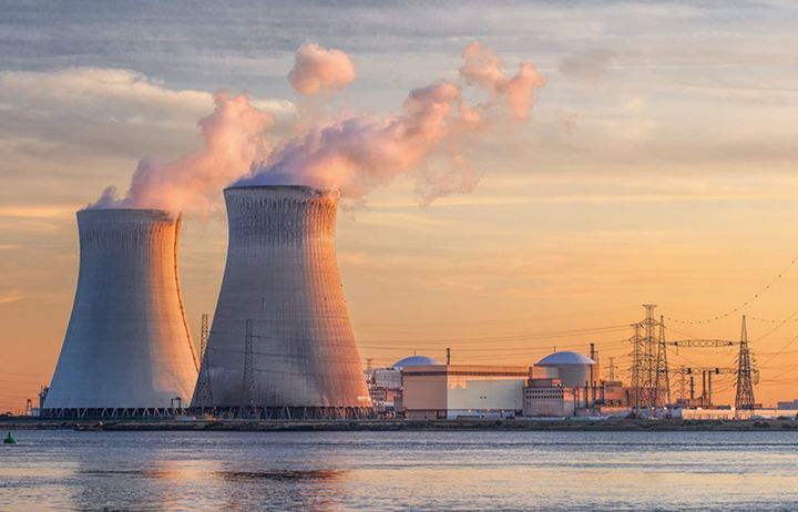 A nuclear power plant in Belgium