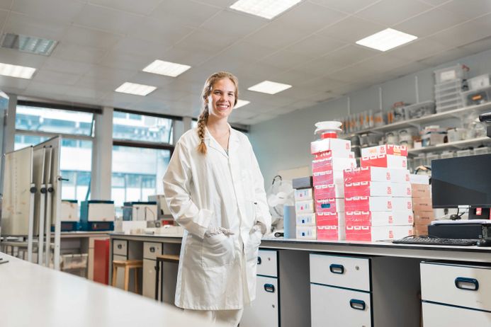 portrait of Maria, a medicine student