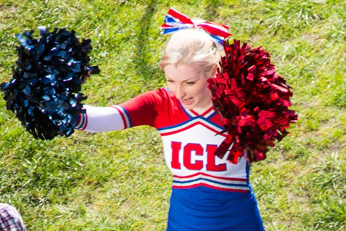 ICL cheerleader