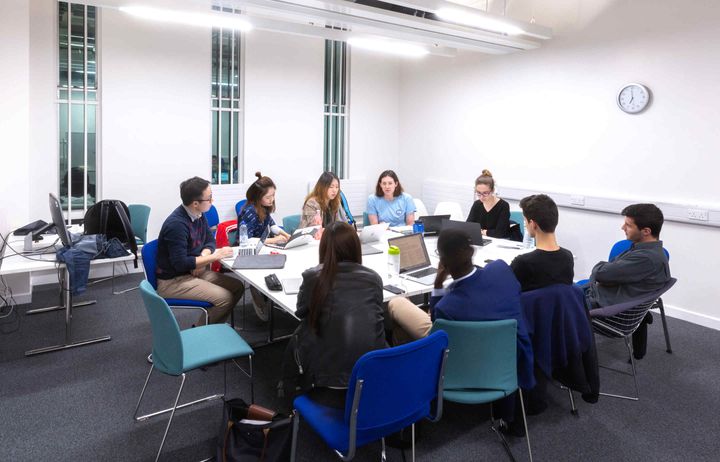 central library study group area