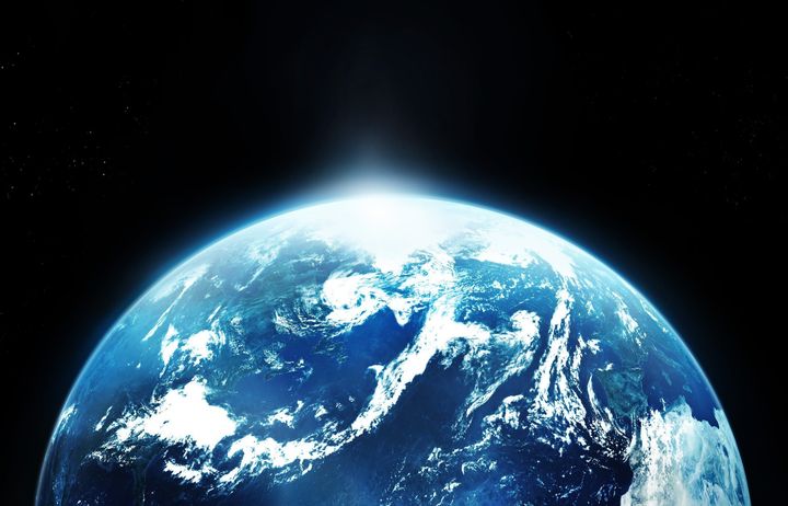 the Earth from space