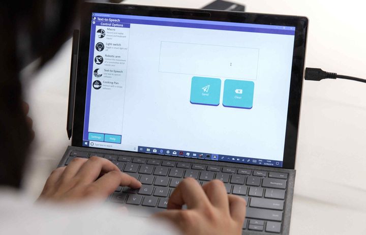 Person on laptop