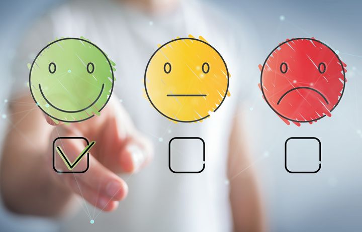 3 mood icons