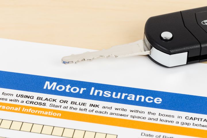 image of a car key and heading Motor Insurance