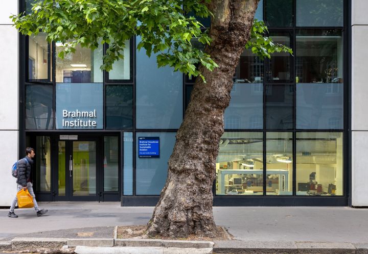 The outside of the new Brahaml Institute for Sustainable Aviation