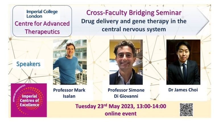 Poster for Cross-Faculty bridging seminar in May