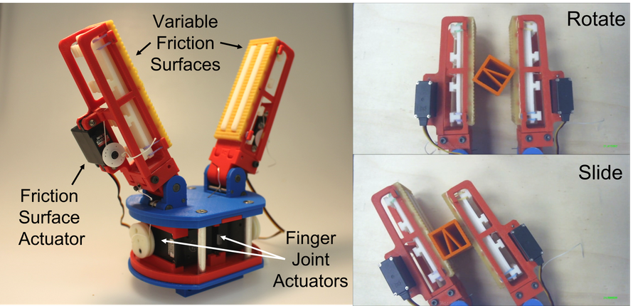 The Variable Friction Robotic Gripper
