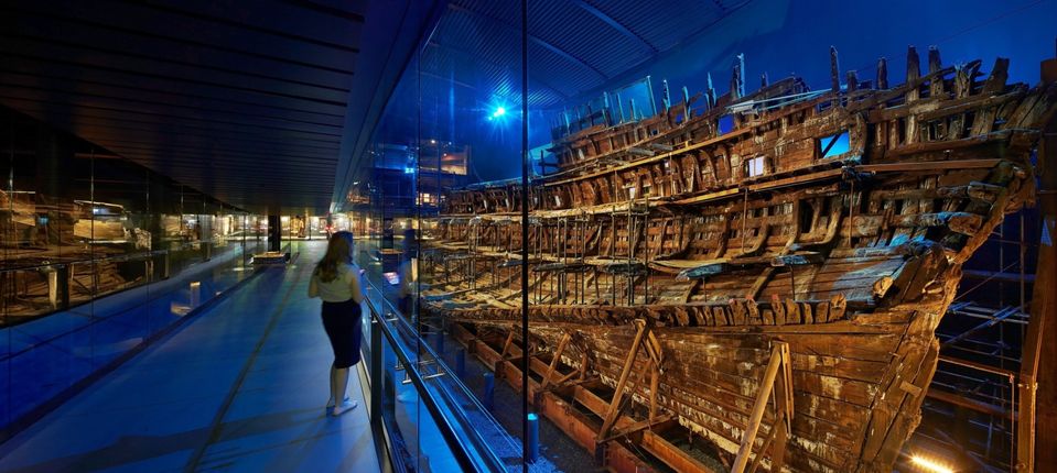 Conservation effort for the Mary Rose