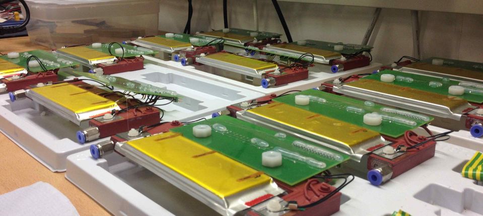Lithium ion batteries ready to test