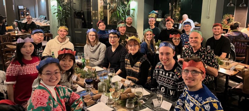 Long Group Christmas Dinner 2023