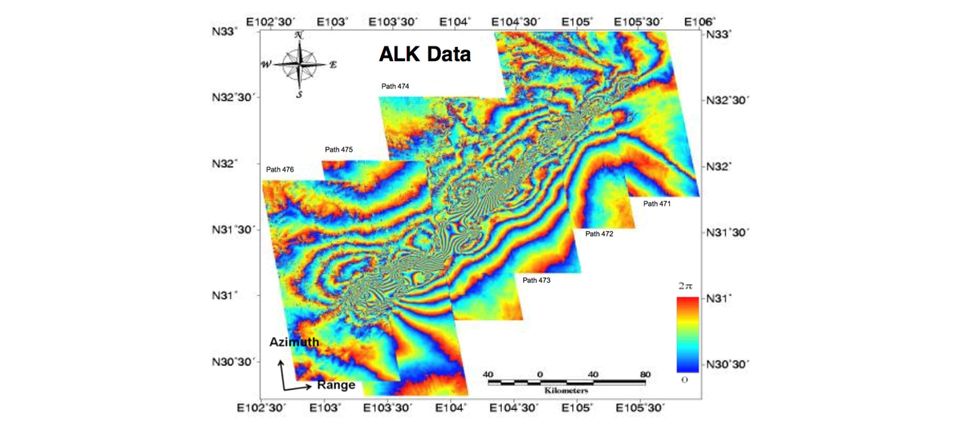 Satellite data image analysis