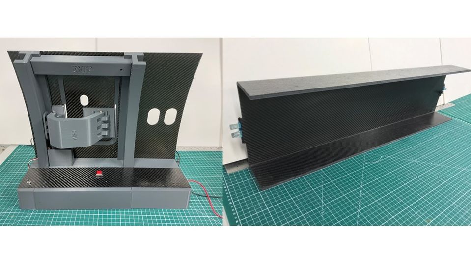 Structural supercapacitor demonstrator video