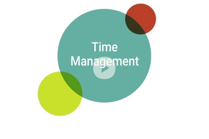 Title slide saying Time Management
