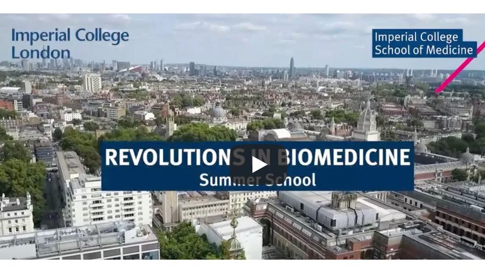 An image of the Revolutions in Biomedicine Summer School Video thumbnail