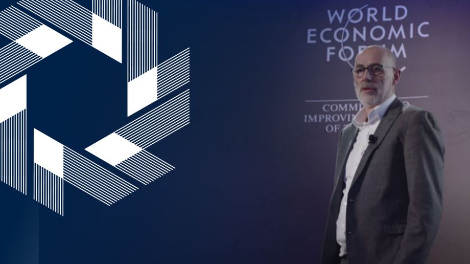 rofessor Gary Frost talking at WEF 2018 