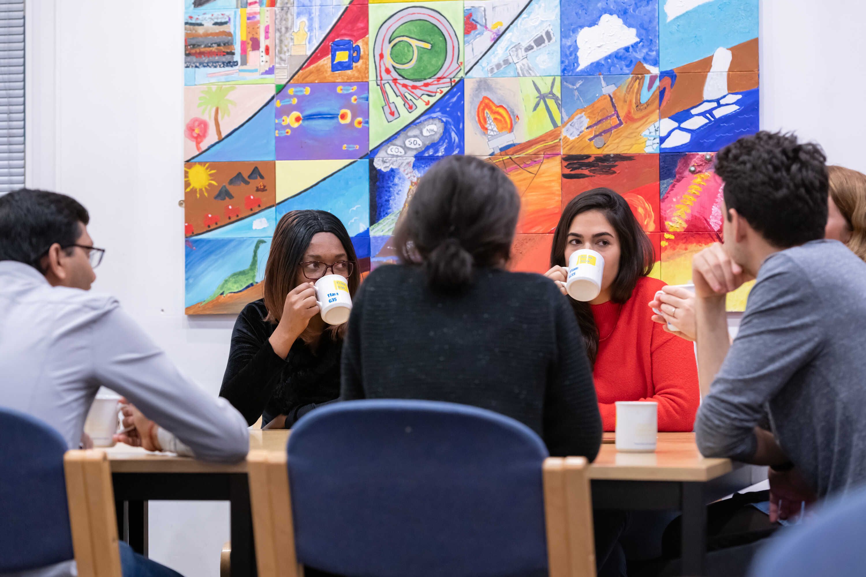 Earth Science and Engineering PhD students are encouraged to join the 11.00 coffee morning session that takes place in the Royal School of Mines Building room G35 everyday